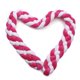 thumbnail image 1 of Protector de cuna suave y tejido a mano, cojín decorativo para bebés en tonos rosa y blanco, 1 metro de largo, ideal para seguridad y estilo., 1 of 6