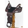 thumbnail image 3 of 10HS HILASON Western Horse Saddle Treeless Trail Genuine American Leather | Horse Saddle | Western Saddle | Treeless Saddle | Saddle for Horses | Horse Leather Saddle, 3 of 7