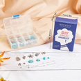 thumbnail image 6 of 1Box DIY 10Pair Ocean Beach Theme Turquoise Earring Making Kit Starfish Crab Mermaid Jewelry Making Supplies Beading Starter Kits, 6 of 9