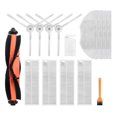 thumbnail image 1 of Reemplazo de robots de barrido Filtro de cepillo lateral principal de 15 Uds para aspiradora Robot Xiaomi Mijia G1, 1 of 5