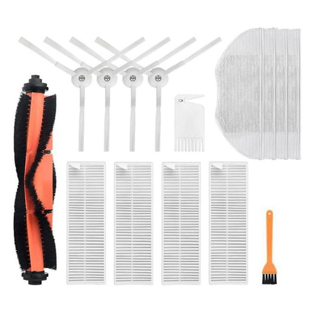 Reemplazo de robots de barrido Filtro de cepillo lateral principal de 15 Uds para aspiradora Robot Xiaomi Mijia G1