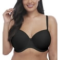 thumbnail image 3 of Women's Elomi Best EL4300 Smooth Underwire Moulded Convertible Strapless Bra (Black 38J), 3 of 4