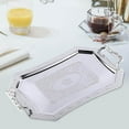 thumbnail image 4 of Stainless Steel Pattern Tray Organizer party sugar Dessert Tray for Home Kitchen Dinner, 4 of 9