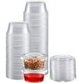 thumbnail image 6 of Portion cup with lid (2 oz, 400 pcs) | Disposable plastic cups are used for meal preparation, portion control, 6 of 6
