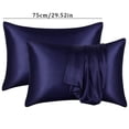 thumbnail image 3 of Tkrady 2pc Silk Pillowcases Bedclothes Single Student Dormitory Household Pillowcases, 3 of 6