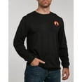 thumbnail image 4 of Venado Up North Mens Graphic Tees – Long Sleeve Flex Shirts – Soft Cotton Blend (Black, XL), 4 of 4