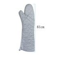 2PC Oven Gloves Grill Gloves Slippery Cooking Gloves for Cooking Baking