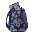 thumbnail image 6 of Eastsport Multi-Function Large Capacity Lafayette St. Backpack Diaper Bag with Bonus Changing Pad, Navy Floral Print, 6 of 10