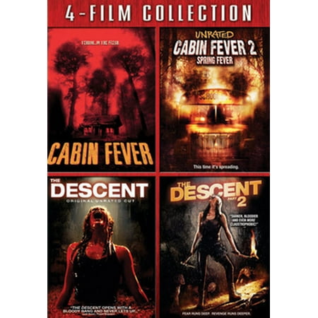 Cabin Fever Cabin Fever 2 Descent Descent 2 Dvd Walmart Com