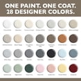 thumbnail image 6 of (2 pack) Evolve Tru Coat Black Iron Matte Acrylic Latex All in One Paint and Primer, 1 Quart, 6 of 8