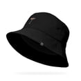 thumbnail image 5 of Dalix Espresso Martini Cotton Bucket Hat Lightweight Outdoor Travel Beach Everyday Womens in Black S Small, 5 of 5