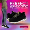 thumbnail image 5 of Zeba Women's Hands Free Slip-On Walking Shoes (Black, 6), 5 of 8