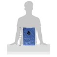 thumbnail image 3 of Design Imports CAMZ36570 Blue Stripe Embroidered Paw Pet Towel, 3 of 11