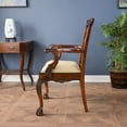 thumbnail image 3 of Ball and Claw Mahogany Arm Chair, 3 of 15