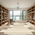 thumbnail image 2 of ODIKA 8'x10' Machine Washable Non-Slip Area Rug, Geometric Beige High Traffic Rug, Beige, 1095416, 2 of 7