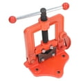 thumbnail image 3 of Pipe Plumbing Vise Tool, Highly Hard Cast Iron And Alloy Steel Non Slip Handle High Clamping Force Bench Pipe Vice  For Reaming Threads, 3 of 8