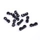 thumbnail image 3 of Clip De Cable De Freno Cable de freno de bicicleta Clip hebilla S estilo bicicleta MTB manguera guía bridas para cables (negro), 3 of 6