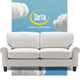 thumbnail image 1 of Serta Copenhagen 73" Sofa in Cream, 1 of 11