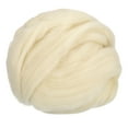 thumbnail image 1 of Aguja Fieltro Lana, 8.5 Oz Naturaleza Fibra Hilo Lana Mecha para Fieltro Seco, Manualidades, Materiales Bricolaje (original Blanco), 1 of 6