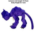 thumbnail image 2 of Cute Purple Moon Cat Plush Toy,Cartoon Stuffed Animals Doll,Long Tail and Big Mouth Monster Plushies,Gift for Fans and Kids, 2 of 2