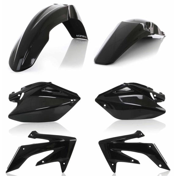 Acerbis 2040960001 Plastic Kit Black