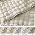 thumbnail image 2 of WDCOZY Beige King Size Quilt Bedding Sets with 2, 2 of 9