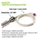 thumbnail image 1 of EchoBliss Sensor De Sonda Pt100 Ohm L 50 Mm Pt Npt /2' Rosa Con Cable De Aislamiento, 1 of 11