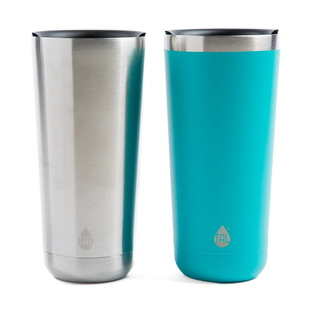 Tal Ranger Stainless Steel 22 Oz. Teal Double Wall Water Bottle 22 Oz Stainless Steel Top Water Bottle Walmart