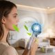 thumbnail image 4 of CaiYueKe High Speed Handheld Fan, USB Rechargeable Portable Mini Fan, Powerful Wind Personal Fan for Outdoor Travel Summer Use, Quiet Operation Hand Fan, Multi Speed Desk Fan, Compact Cooling Fan, 4 of 6