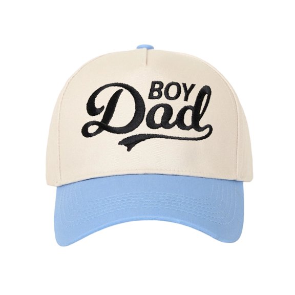 WAYUTE Father's Day Embroidered Letter Hard Top Sun Protection Baseball Visor Cap for Unisex Stylish Hat Casual Outdoor