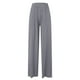 thumbnail image 2 of Gibobby pantalones de mujer de vestir Pantalones casuales deportivos holgados de pierna recta Pantalones anchos de color sólido de talle medio (Gris, M), 2 of 5