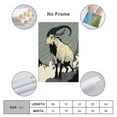 thumbnail image 2 of Chinese Zodiac Sign Poster Goat Wall Art Picture Painting Poster Canvas Print Posters Artworks Bedroom Living Room Decor 08x12inch(20x30cm), 2 of 6