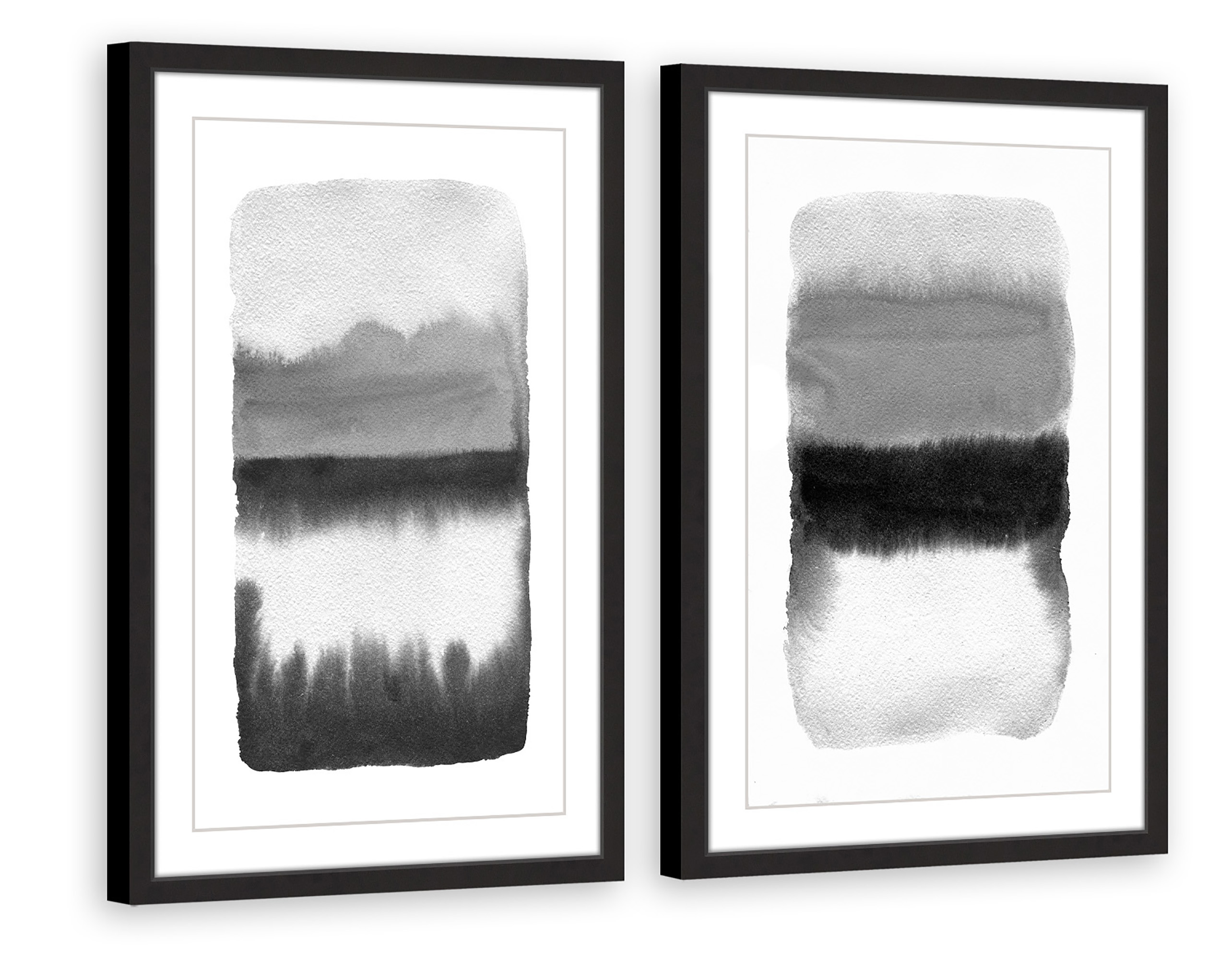Marmont Hill Grey Transitions Diptych, 30" x 40"