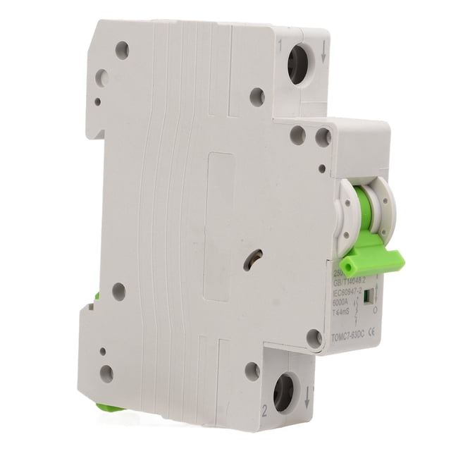 Disyuntor fotovoltaico 1P Mini sistema magnético Disyuntor de CC de disparo rápido para sistema solar 250 V 63 A