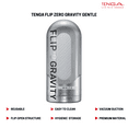 thumbnail image 3 of TENGA FLIP ZERO GRAVITY White Gentle Luxurious Flip Open Masturbator, 3 of 7