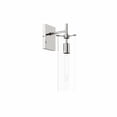 thumbnail image 5 of Modway Skylark Modern Style Glass Wall Sconce in Clear/Polished Nickel, 5 of 7
