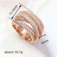 thumbnail image 4 of GAVONO Fashion 925 Silver Plated Ring Cubic Zircon Women Wedding Jewelry Ring Sz 6-10-8-Silver, 4 of 7