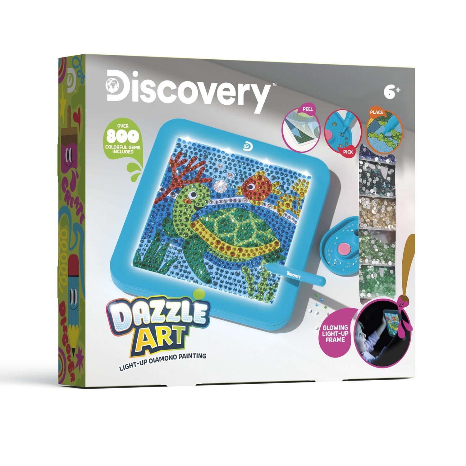 Discovery™ Dazzle Art Light-Up Diamond Painting Kit, Diamond Painting Kit