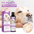 thumbnail image 2 of pet shampoo, pet bath, relieve skin itching, smooth hair without tangling shampoo, 2 of 5