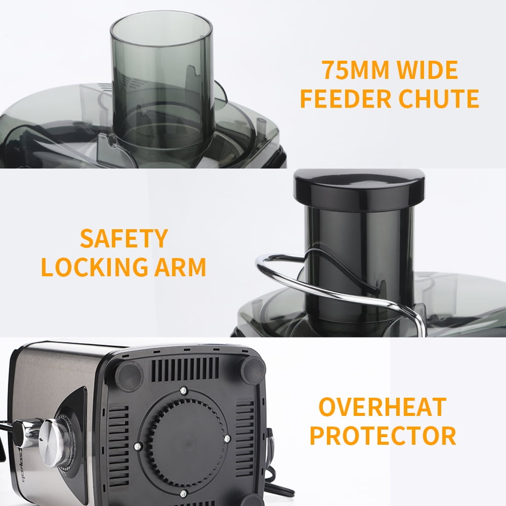 Lowestbest Juicer Machine, Centrifugal Juicer Extractor with Third Speed for Fruit Vegetable Lowestbest Juicer Machine, Centrifugal Juicer Extractor with Third Speed for Fruit Vegetable
