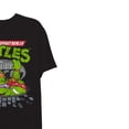 thumbnail image 3 of Teenage Mutant Ninja Turtles Men's T-shirt, Classic Graphic Print Cartoon Ninja Turtles Shirt Black - XL, 3 of 6