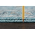 thumbnail image 4 of Traditional 5x8 Area Rug (5'3'' x 7'3'') Oriental Aqua, Gray Living Room Easy to Clean, 4 of 9