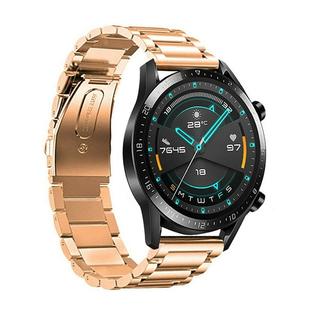 Amdohai 22mm Watchband Stainless Steel Watch Band Strap Wristband Replacement for WATCH GT2 46mm HONOR MagicWatch2 46mm HONOR MagicWatch Walmart