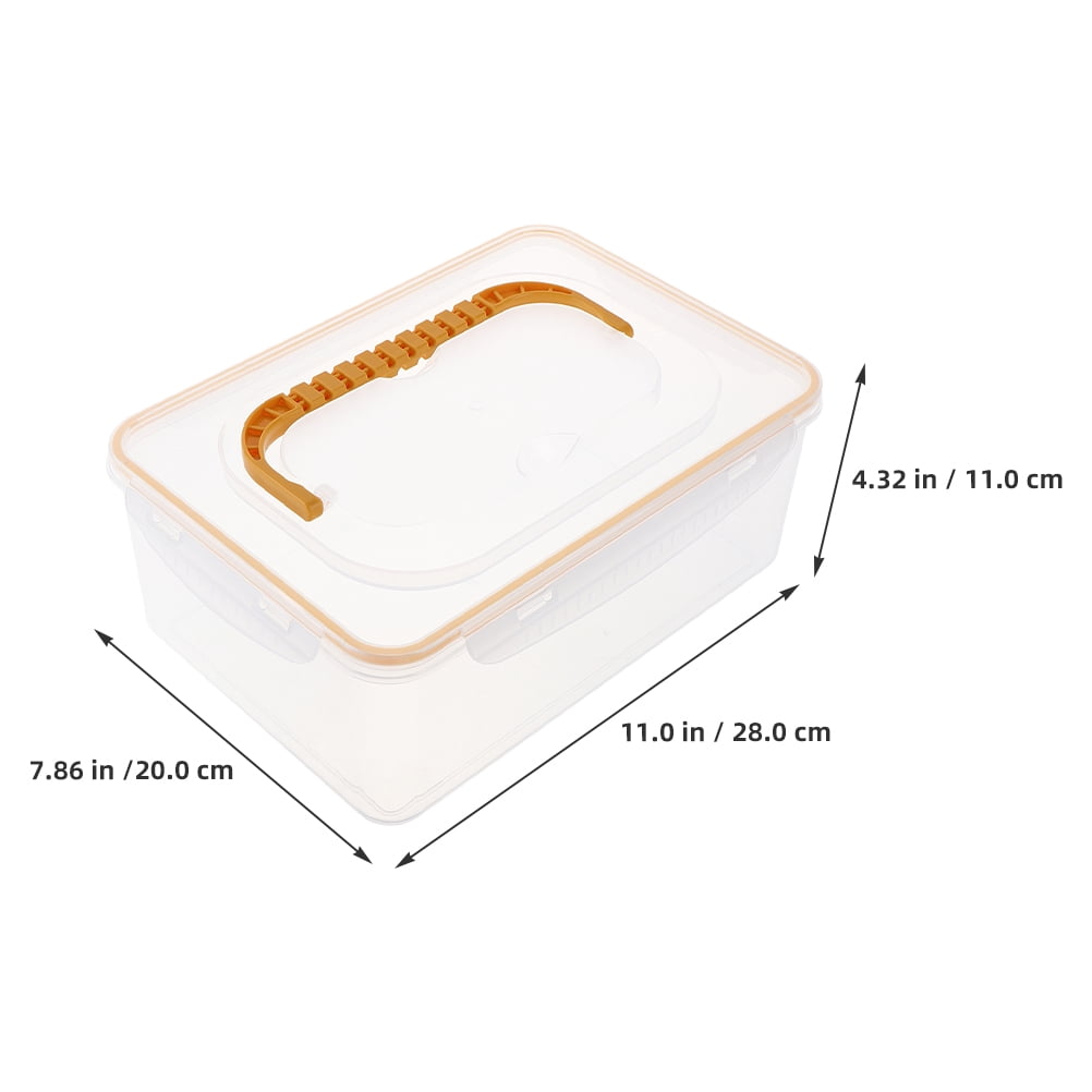 OULII Breastmilk Storage Box Multi-Color PP Space-Efficient for Fridge Use