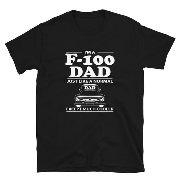 Ford F100 Dad Shirt, Classic Truck Graphic Tee