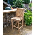 thumbnail image 6 of Tortuga Outdoor Teak Outdoor Bar Chair, 6 of 6