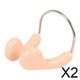 thumbnail image 1 of Pinzas para la nariz, para nadar Tapones nasales Adultos Mujeres Hombres,Pinzas nasales de silicona para natación,tapones nasales portátiles,Clip nasal impermeable para, 1 of 7