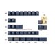 thumbnail image 3 of 135 Keys Stargaze Keycap Cherry Profile PBT Keycaps for ID60/GK61 64 68/71/75/84/RK836/87/96/980/10, 3 of 5
