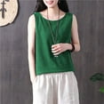 thumbnail image 3 of Aayomet Women'S Summer Tank Top Women's V-Neck Chiffon Adjustable Spaghetti Strap Cami Top,Green XL, 3 of 5