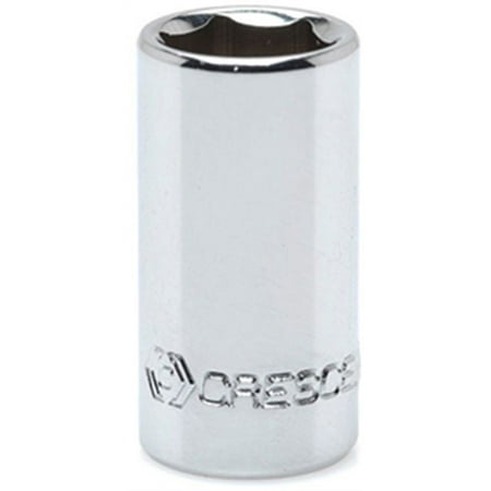 UPC: 0037103271075 | CRESCENT CDS6N 1/4  Drive 6 Point Standard SAE Socket 11/32